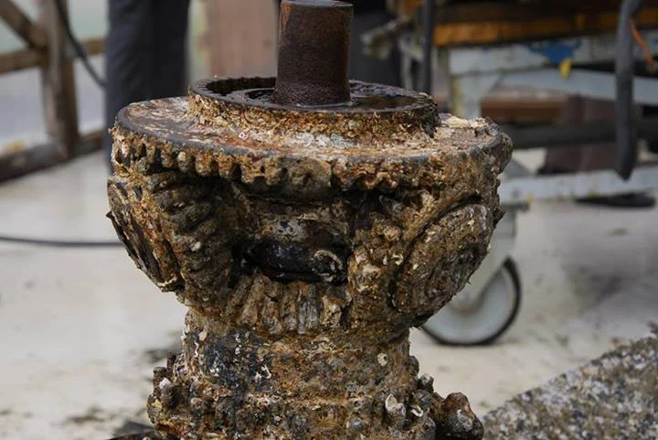 Nieoczyszczone przekładnie