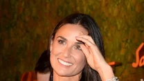 Demi Moore w sukni od Salvatore Ferragamo