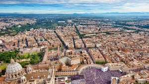 Plac św. Piotra podczas beatyfikacji Jana Pawła II, 01.05.2011