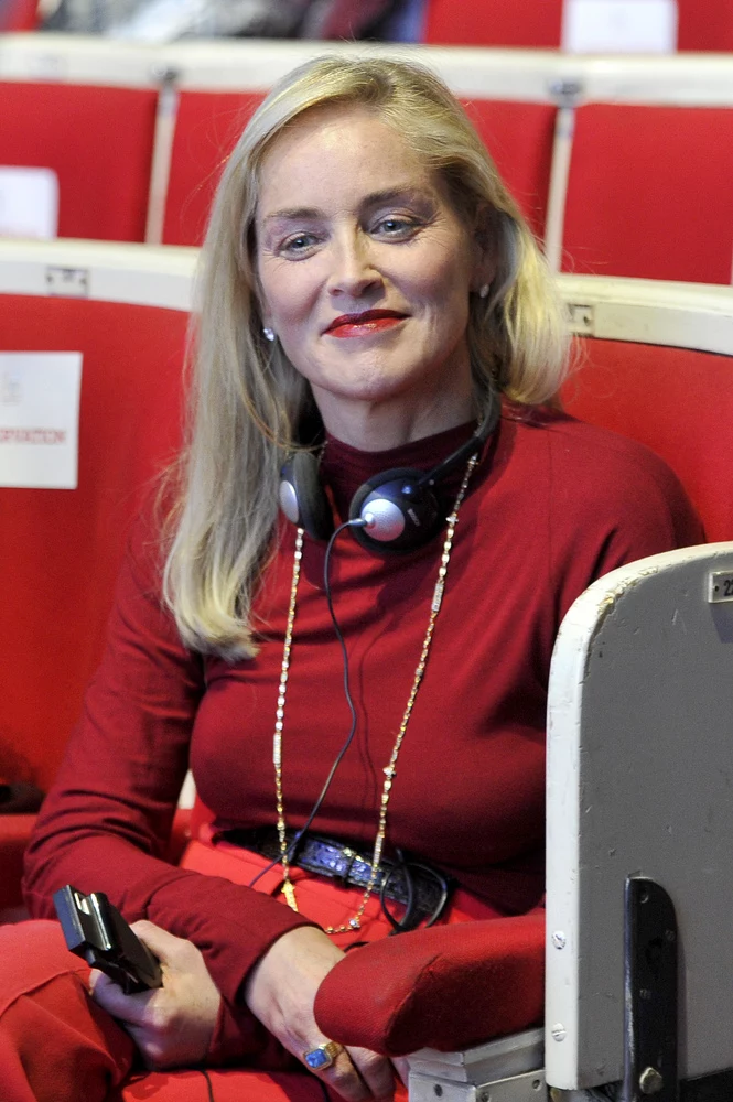 Sharon Stone w Warszawie Sharon Stone w Warszawie
