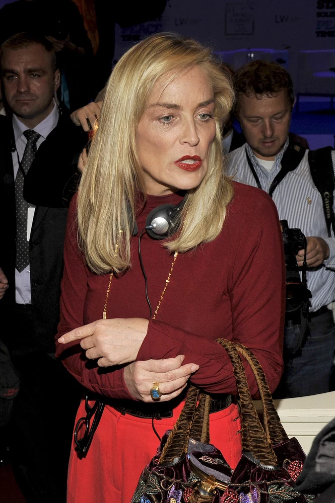 Sharon Stone w Warszawie Sharon Stone w Warszawie