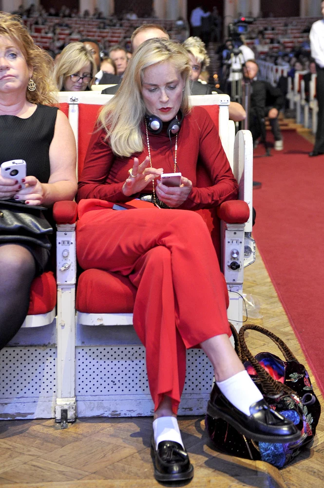 Sharon Stone w Warszawie Sharon Stone w Warszawie