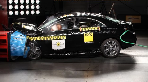 Mercedes CLA w teście zderzeniowym Euro NCAP