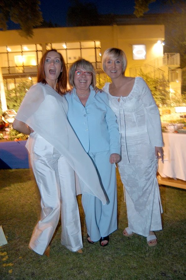 Katarzyna i Agata z "carycą" Niną Terentiew Katarzyna i Agata z "carycą" Niną Terentiew