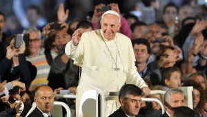 Franciszek podczas spotkania z rodzinami