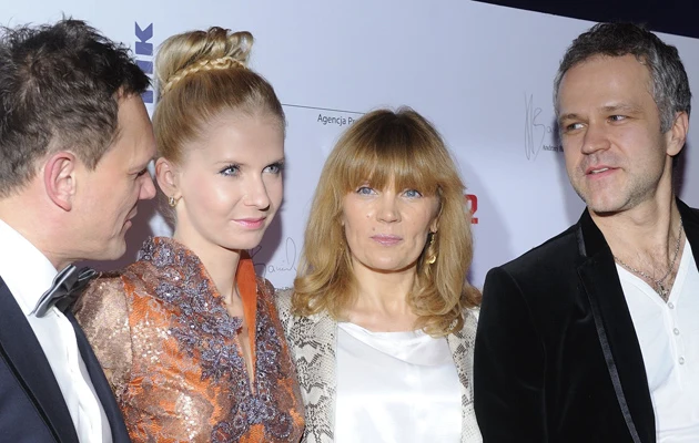 Cezary Pazura, Edyta Pazura, Dorota Chotecka, Radosław Pazura