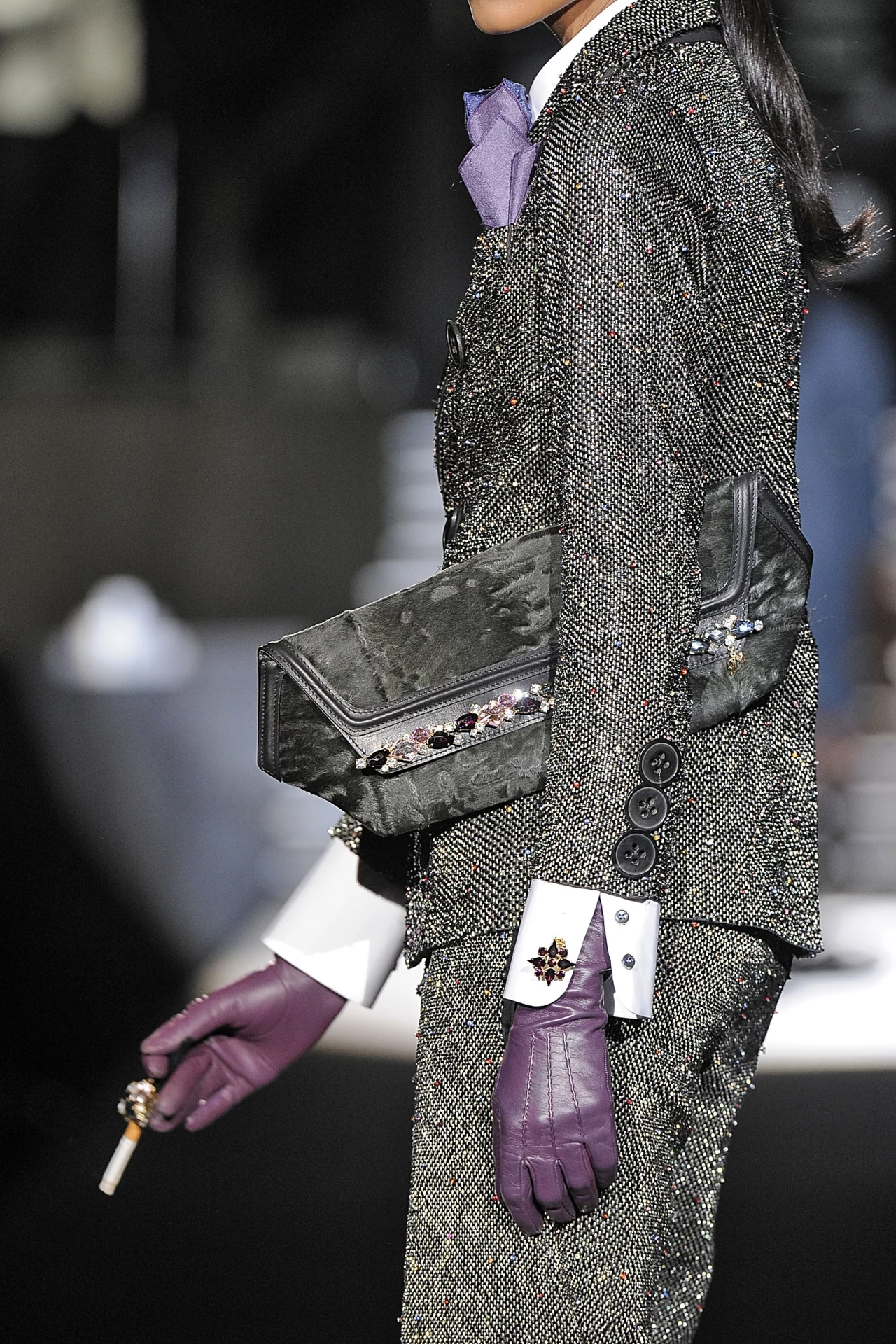 Rękawiczki z pokazu DSquared2 Rękawiczki z pokazu DSquared2