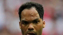 Joleon Lescott w meczu Anglia - Belgia