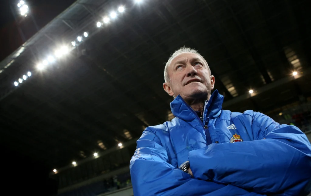 Trener Wisły Kraków Franciszek Smuda