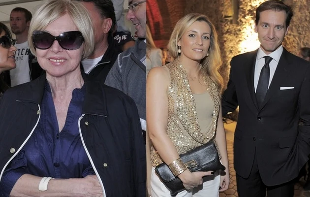 Barbara Pietkiewicz i Piotr z Karoliną Barbara Pietkiewicz i Piotr z Karoliną