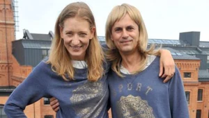 Magdalena Popławska i jej dubler. - Widzowie na pewno nie zauważą, że to nie ja – śmieje się aktorka