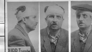 Bolesław Kalaciński „Trawka” – zdjęcie wykonane w UB już po próbie samobójczej (fot. z Archiwum IPN)