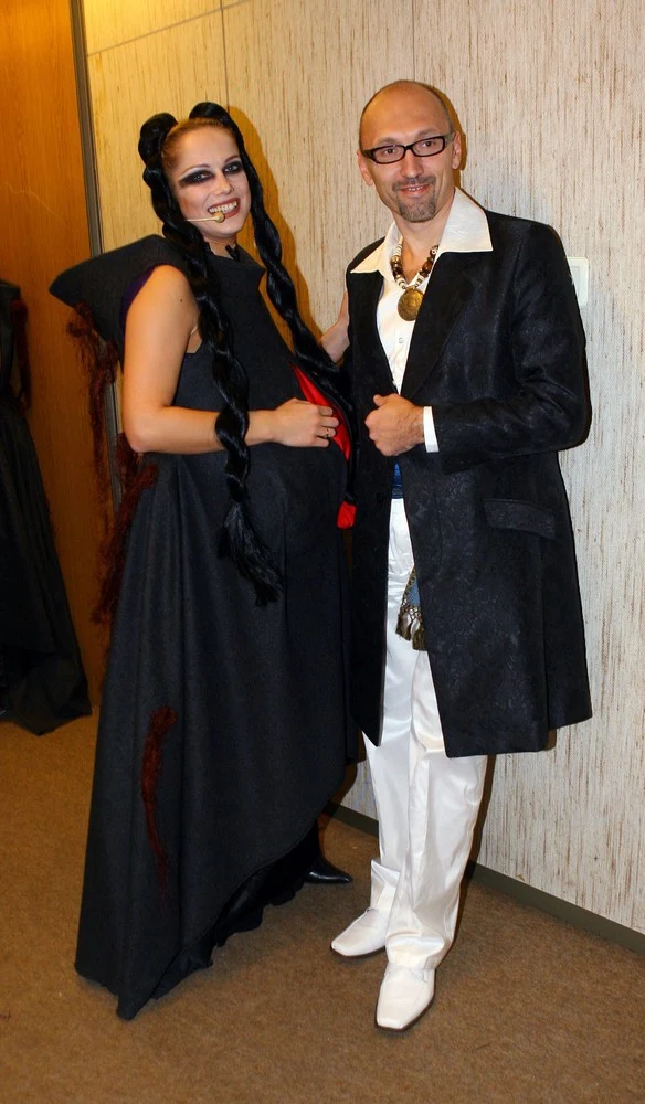 Leszek Wronka z Joanną Liszowską