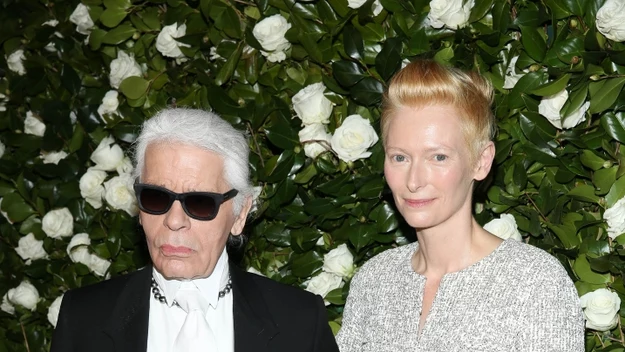 Tilda Swinton i Karl Lagerfield