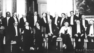 Zdjęcie wykonane przed posiedzeniem inauguracyjnym Polskiej Akademii Literatury w 1933 r.