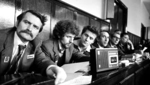 Powtórna rejestracja statutu NSZZ Solidarność przez Sąd Najwyższy. Warszawa, 10 listopada 1980 r.