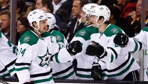 Jamie Benn zdobył gola w meczu z Detroit Red Wings
