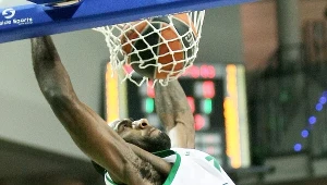 Zawodnik Stelmetu Zielona Góra Christian Eyenga 