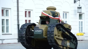 Najstarszy czołg Wojska Polskiego gotowy na święto 11 Listopada