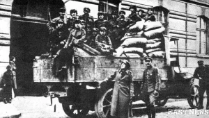 Polscy obrońcy Lwowa w listopadzie 1918 r.