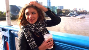 Klaudia Halejcio w Londynie 