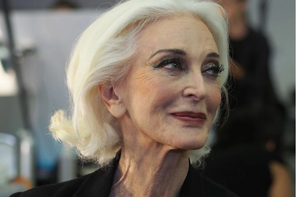 Carmen Dell’Orefice, profesjonalna modelka, pracuje w swoim zawodzie od siedemdziesięciu lat.