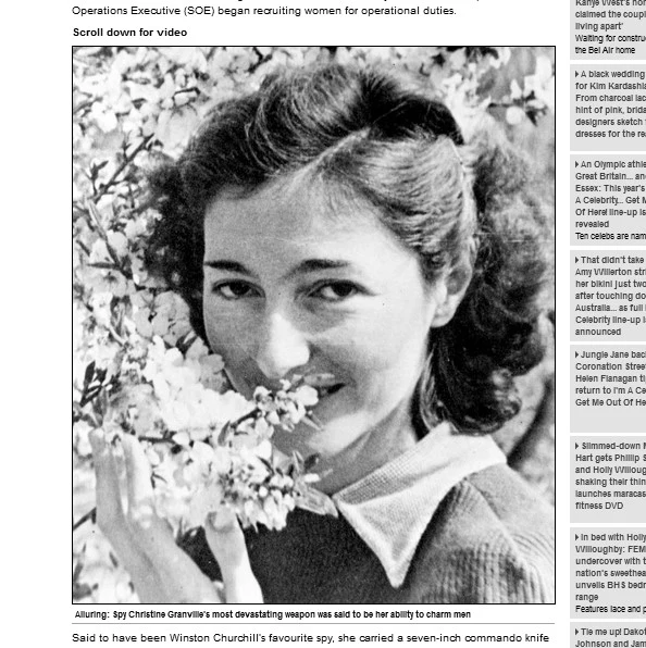 Christine Granville (Krystyna Skarbek)