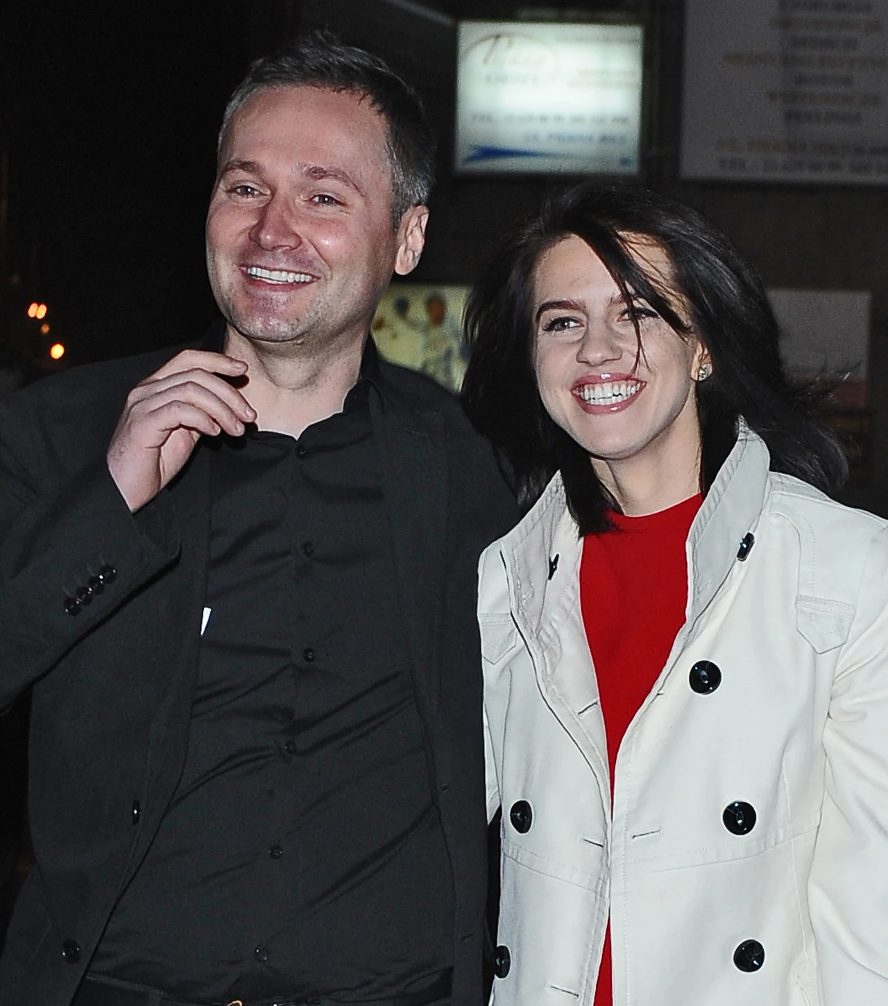 Jarosław Wałęsa z żoną Eweliną