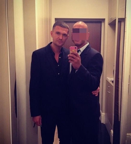 Maciej Zień z brazylijskim przyjacielem /Źródło: Instagram/