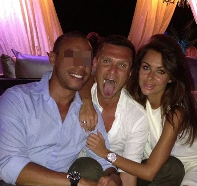 Maciej Zień z brazylijskim przyjacielem i Natalią Siwiec/Źródło: Instagram/