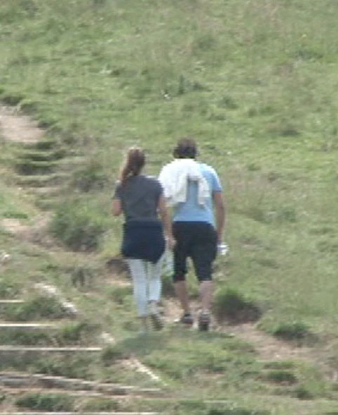 Alicja Bachleda-Curuś i Sebastian Karpiel-Bułecka razem na szlaku