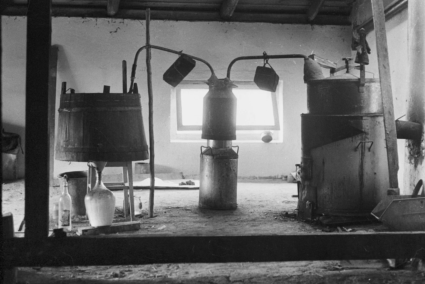 Bimbrownia, Czarna Bałostocka, 1985 Bimbrownia, Czarna Bałostocka, 1985