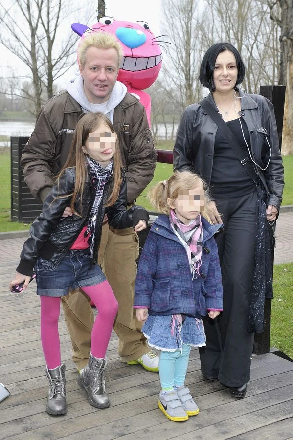 Alicja Borkowska z Robertem Leszczyńskim i córką Vesną Alicja Borkowska z Robertem Leszczyńskim i córką Vesną