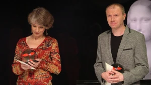 Krystyna Dąbrowska i Łukasz Jarosz