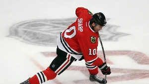 Patrick Sharp z Chicago Blackhawks