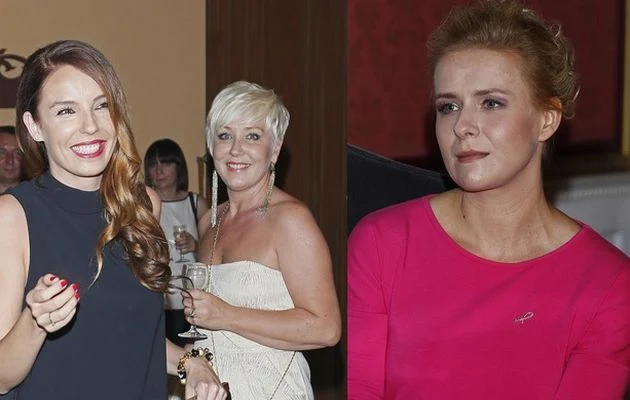 Agnieszka z mamą i Aneta Zając