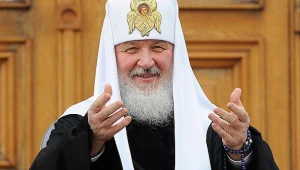 Zwierzchnik rosyjskiej Cerkwi prawosławnej patriarcha Cyryl 