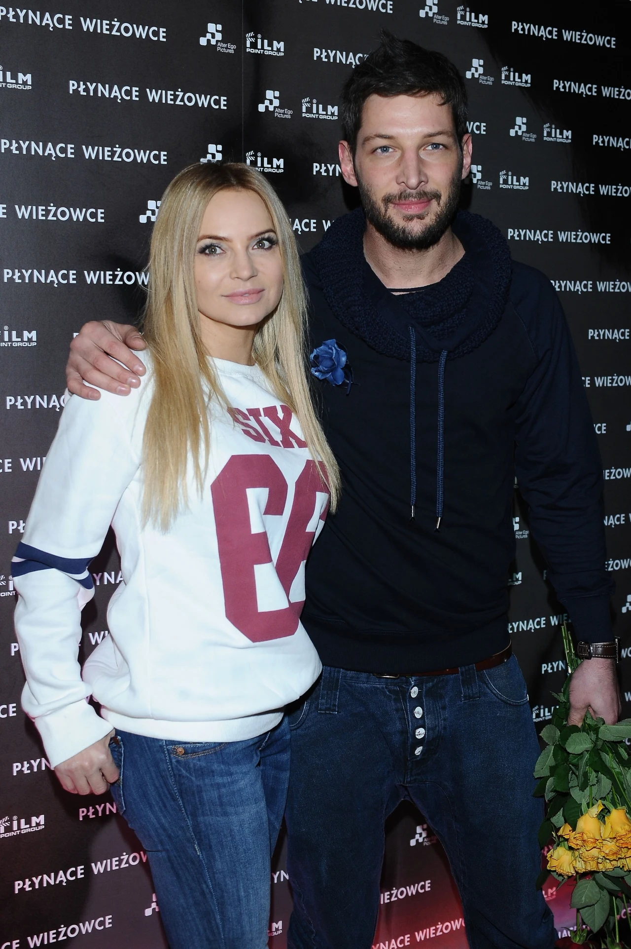 Leszek Stanek z koleżanką