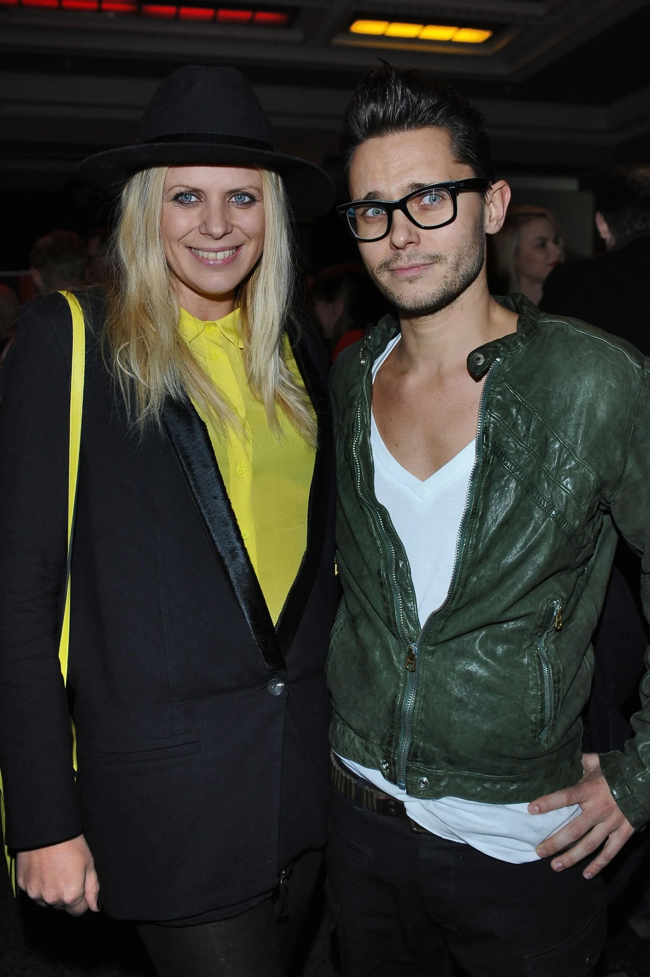 Maria Sadowska i reżyser filmu, Tomasz Wasilewski