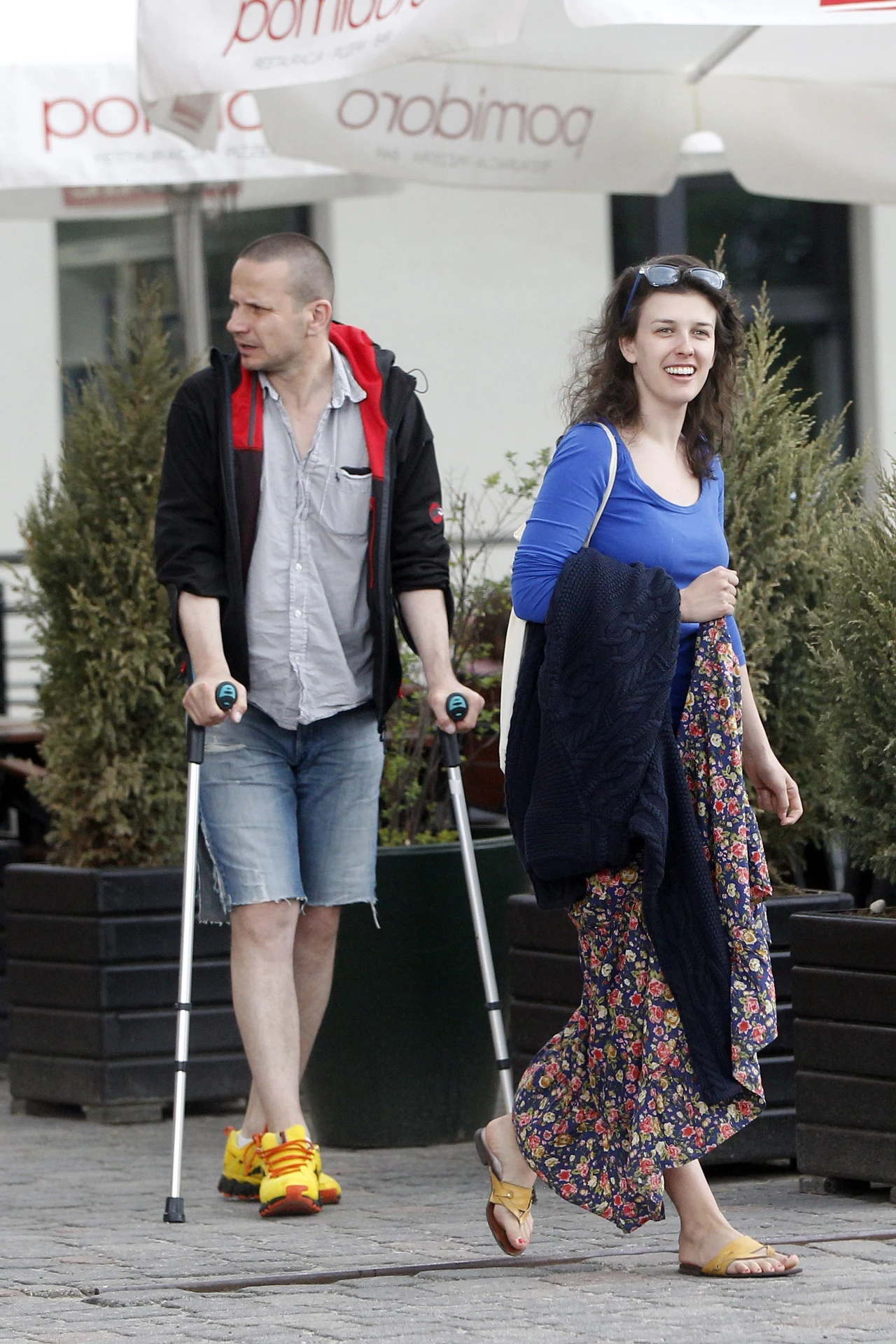 Bartek Topa (45 l.) i Anna Terpiłowska (25 l.) Bartek Topa (45 l.) i Anna Terpiłowska (25 l.)