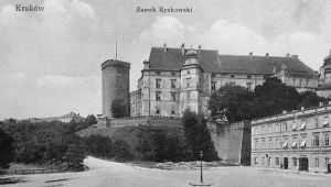 Wawel - widok z początku XX wieku