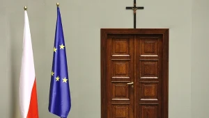 Krzyż na sali posiedzeń w Sejmie