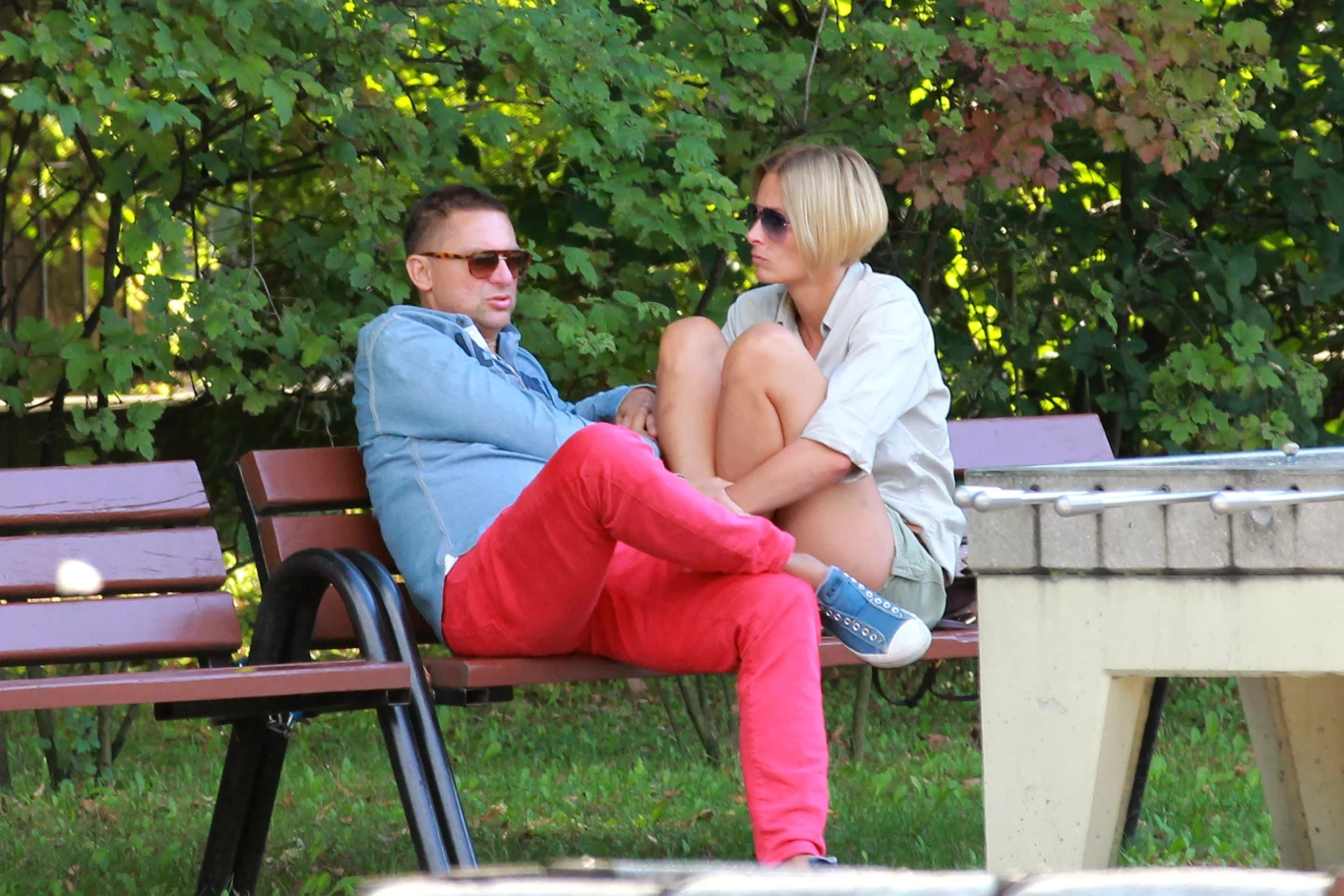 Odeta Moro-Figurska z kochankiem