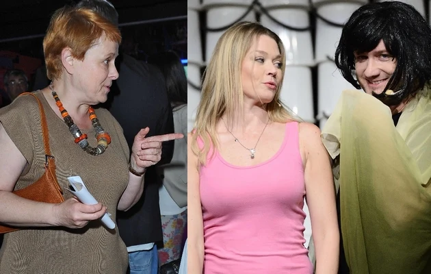 Ilona Łepkowska i Tamara Arciuch z Bartkiem Kasprzykowskim Ilona Łepkowska i Tamara Arciuch z Bartkiem Kasprzykowskim