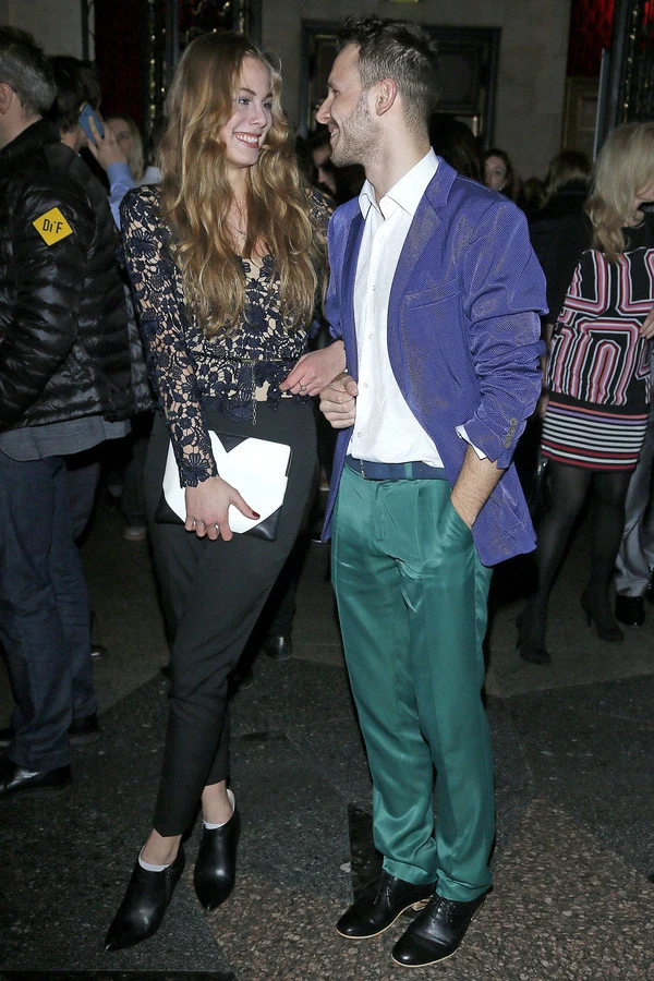 Mateusz Banasiuk z koleżanką 