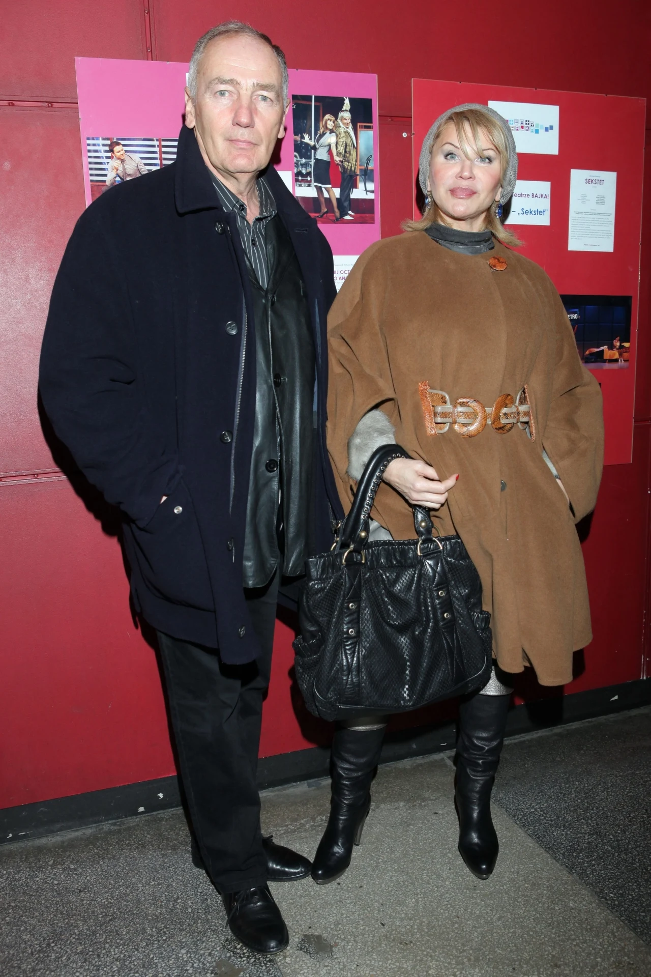 Karola Strasburger z żoną Karola Strasburger z żoną