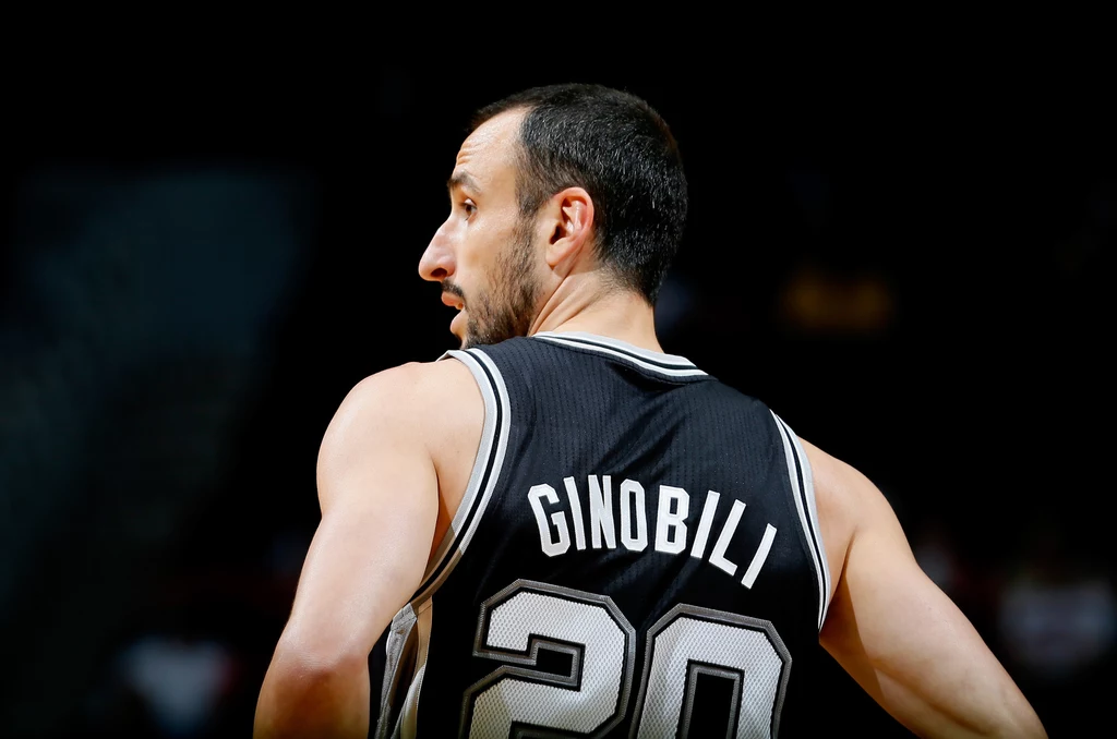 Manu Ginobili z San Antonio Spurs