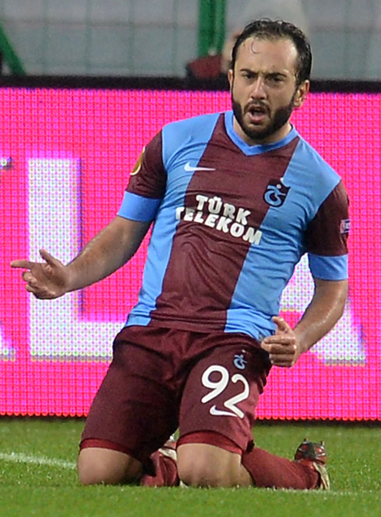 Strzelec trzech goli dla Trabzonsporu - Olcan Adin