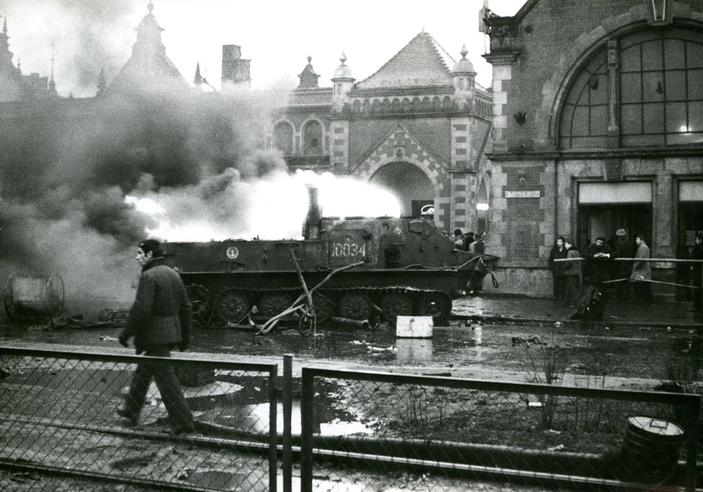 14.12.1970, Gdańsk, Dworzec Główny 14.12.1970, Gdańsk, Dworzec Główny