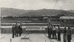 Budowa fabryki wyrobów gumowych w Sanoku